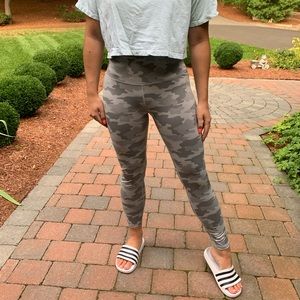 Grey army leggings